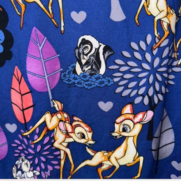 🌿 Disney Bambi Scrub Top – XS 🌿 - Picture 3 of 6
